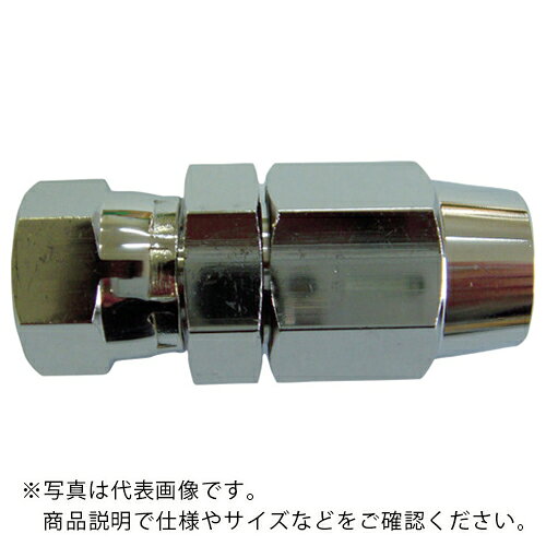 【SALE価格】ハッコウ ( 八興販売 ) ソルベントホース専用継手7.5X10.5φ用XG1/4メネジSUS ( E-EM-75-G1/4-S ) 八興販売(株)