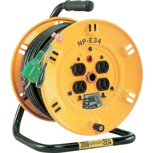 グリーンクロス 電工ドラム50Mアース付 100V15A3C NF-E54 ( 1136010211 ) 【メーカー取寄】
