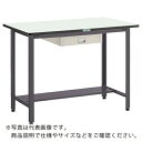 TRUSCO 中荷重立作業台(500kg)HAEW型 1800X750XH885 薄型1段引出付 ダークグレー色 ( HAEWP-1875UDC1 (UDC-001 NGツキ) ) トラスコ中山(株) 【メーカー取寄】