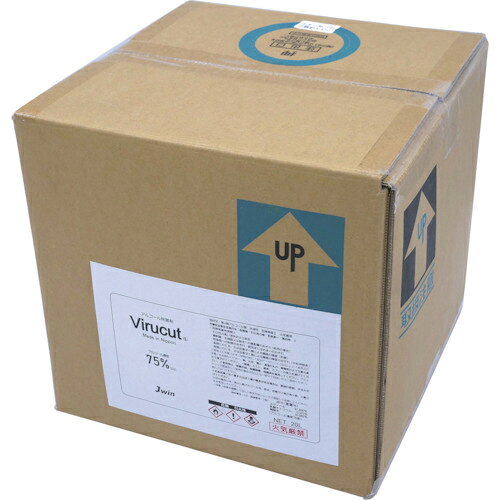 グリーンクロス アルコール除菌剤 Viruscut 20L JVC-20L ( 6300030157 ) (株)グリーンクロス 【メーカー取寄】