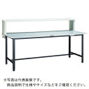 TRUSCO 軽荷重作業台(300kg)AE型 1200X600XH1044(全高) 上棚付 ダークグレー色 ( RAE-1260YURB DG ) トラスコ中...