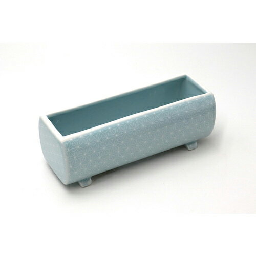 グリーンクロス 瀬戸焼長香炉 麻の葉 ( 6300036003 ) (株)グリーンクロス 【メーカー取寄】