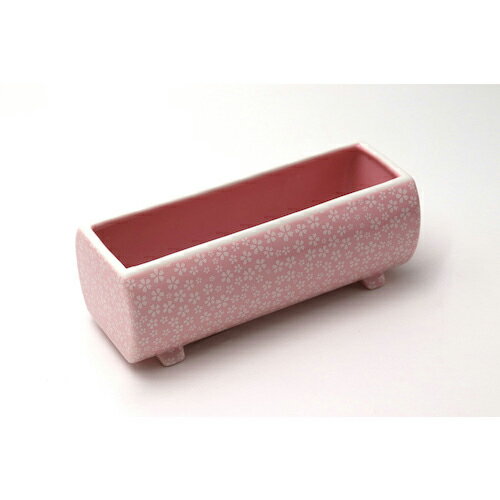 グリーンクロス 瀬戸焼長香炉 桜小紋 ( 6300036002 ) (株)グリーンクロス 【メーカー取寄】