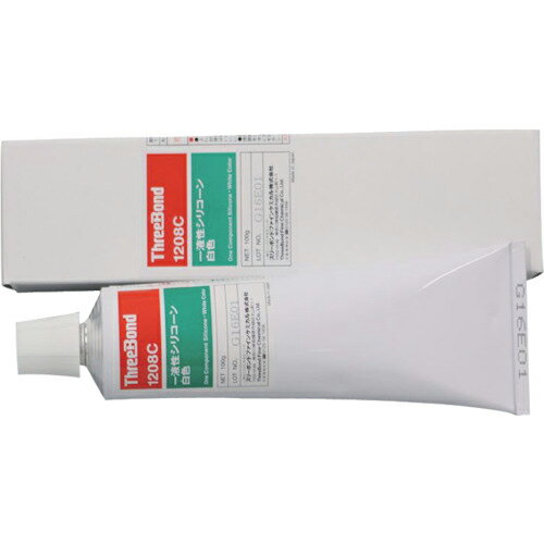 THREEBOND ( スリーボンド ) 標準 シリコーン接着剤 100g(1208CA) ( TB1208C ) 【メーカー取寄】