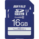 BUFFALO UHS-I Class1 SDHCカード 16GB (...(4)