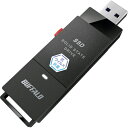 バッファロー　抗ウイルス・抗菌ポータブルSSD　USB3．2（Gen1）　Type－A　スティック型　1TB　ブラック　 SSD-PUTVB1.0U3-B ( SSDPUTVB1.0U3B ) （株）バッファロー