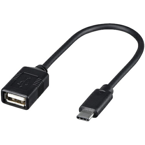 BUFFALO USB2.0変換ケーブル(Aメス to C) 0.15m ブラック ( BSUAMC2015BK ) (株)バッファロー