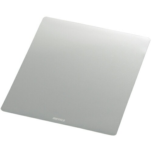 BUFFALO マウスパッド メタル調 シルバー ( BSPD10SV ) (株)バッファロー
