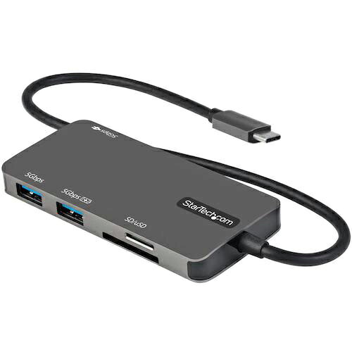 【SALE価格】StarTech ドッキングステーション/USB-C/4K HDMI/100WPD/USBハブ/カードリーダー/多機能 USBマルチハブ ( DKT30CHSDPD )