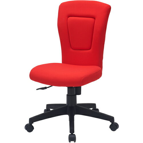 ナカバヤシ サポートクッションチェア/レッド ( RZC-606R ) ナカバヤシ(株)