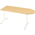 【SALE価格】PLUS ( プラス ) 677576)ロンナ 会議テーブル ( NN-1507TAU WM/W4 ) プラス(株) 【メーカー取寄】