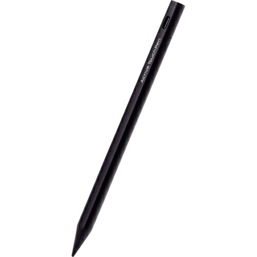 エレコム　充電式タッチペン　スタイラス　iPad専用　パームリジェクション対応　USB－C充電　ブラック　 P-TPACSTAP02BK ( PTPACSTAP02BK ) エレコム（株）