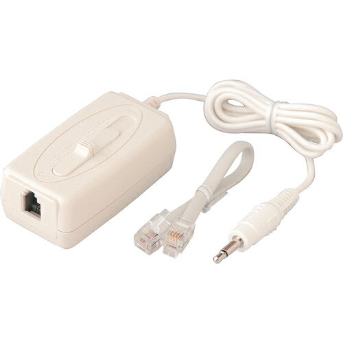 【SALE価格】ELPA 受話器用録音アダプ
