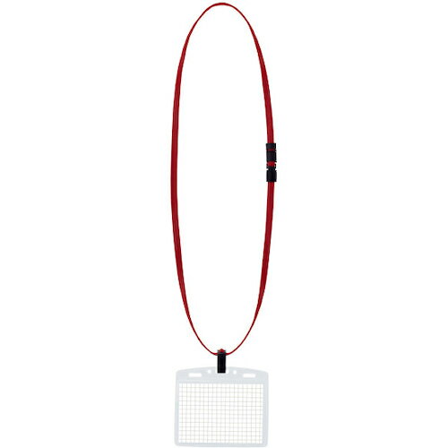 KOKUYO ( コクヨ ) ネックストラップ名札特大＜アイドプラス＞赤 ナフ-S188R ( 41845738 )