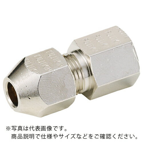 フジキン 黄銅製リングジョイント ゲージユニオンRG-10MM-RC1/4 ( RG-10B-R ) (株)フジキン