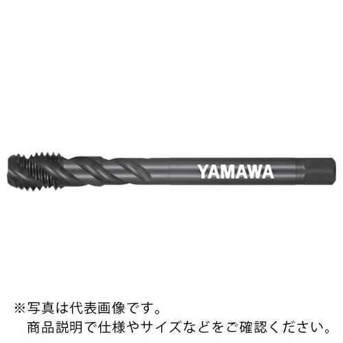ヤマワ ロングステンレス鋼用ショートスパイラルタップ LS-SU-S-SP P2 L100 M8X1.25 ( LS-SU-S-SP-P2-100-M8X1.25 ) (株)弥満和製作所(4)