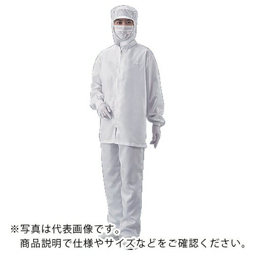 AS APクリーンジャケットSSJW 白 4L ( 2-4928-05 ) アズワン(株)
