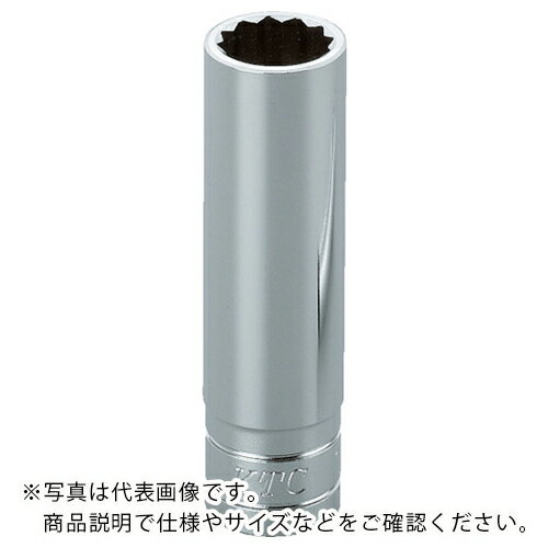 KTC ( 京都機械工具 ) 9.5sq.ディープソケット(十二角) 対辺寸法10mm 差込角9.5mm 全長65mm ( B3L-10W )
