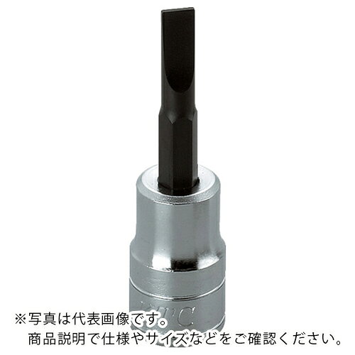 特長：ビット部は差込式で、交換が可能です。差込角側は応力の集中を防ぐパワーフィット形状を採用しています。仕様：刃先：［［−］］6差込角(mm)：9.5全長(mm)：66材質／仕上：特殊工具鋼　●代表画像について 商品によっては、代表画像を使用している場合がございます。 商品のカラー、サイズなどが異なる商品をイメージ画像として 使用させて頂いている場合がございます。 必ず、商品の品番と仕様をご確認のうえ、ご注文お願いいたいます。 　●北海道・沖縄・離島・一部地域の送料について 別途追加で送料がかかる場合がございます。 送料がかかる場合は、メールにて送料をご連絡させて頂き、 お客様にご了承頂いてからの手配となります。 　●お買上げ明細書の廃止について 当店では、個人情報保護と環境保護の観点から同封を廃止しております。 お買上げ明細書が必要な場合は、備考欄に「お買上げ明細必要」と 記載お願いいたします。 当店からの出荷の場合は、同封にて発送させて頂きます。 （※メーカー直送の場合は、PDFデータをメールさせて頂きます。） 　注意事項 ※商品名に【2個セット】等、数量の明記がない場合は1個での販売となります。