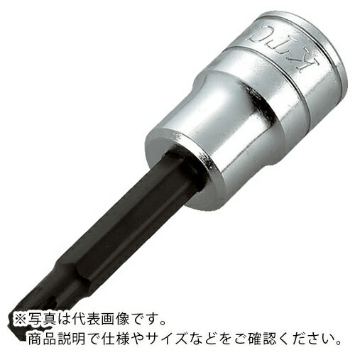 KTC ( 京都機械工具 ) 9.5sq.T型トルクスビットソケット T50 先端寸法8.79mm ( BT3-T50 )