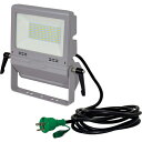 【SALE価格】NICHIDO LED投光器 作業用フラットライト50W ( LEN-FH50D-SL-50K ) 日動工業(株)