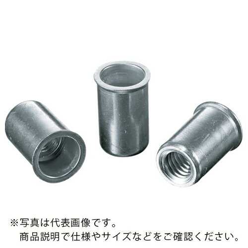 【SALE価格】エビ ブラインドナット“エビナット”(薄頭・アルミ製) 板厚3.5 M5×0.8(1000個入) ( NAK535M ) (株)ロブテックス