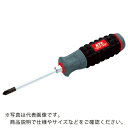 KTC 樹脂柄ドライバ クロス貫通タイプ 刃先No.2 軸長100mm ( D1P2-2 ) 京都機械工具(株)(4)