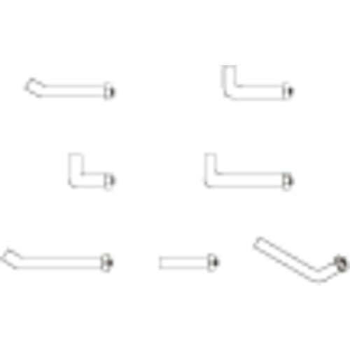 KTC ( 京都機械工具 ) フックKセット(10本組) ( SKR-54-K )