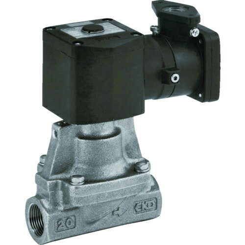 CKD 電磁弁 パイロット式 防爆形2ポート弁 ADシリーズ(蒸気用) ( AP11E2-20A-C4T-AC200V ) CKD(株)