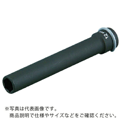 KTC ( 京都機械工具 ) 9.5sq.インパクトレンチ用ロングソケット ピン・リング付 19mm ( BP3LL-19TP )