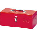 【SALE価格】KTC スチール製工具箱 片開きメタルケース レッド 間口405×奥行200×高さ170mm ( SK120-M ) 京都機械工具(株)