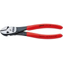 KNIPEX ツインフォースニッパー プラスチックハンドル 180mm ( 7371-180 ) KNIPEX社(4)