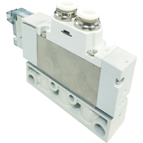 CKD 電磁弁 パイロット式5ポート弁 4GAシリーズ 2.4C φ6ワンタッチ継手 DC24V ( 4GA210R-C6-3 ) CKD(株)