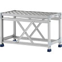 アルインコ 作業台(天板縞板タイプ)1段 天板寸法800×400mm 高0.5m ( CSBC158S ) アルインコ(株)住宅機器事業部