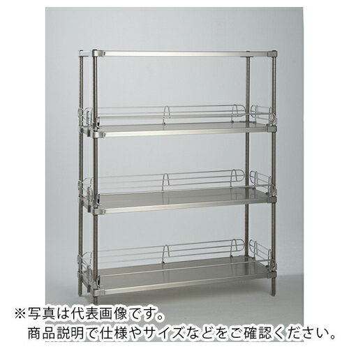 樂天商城 - ERECTA ( エレクター ) エレクターシェルフ スーパーシリーズ 落下防止304ソリッドシェルフ W911mmxD614mmxH1384mm 5段 ( LSS910SPS1390W5L4 ) 【メーカー取寄】