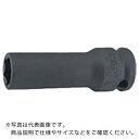 【SALE価格】Ko-ken 薄肉インパクトセミディープソケット 対辺17 差込角9.5 全長50 ( 13301X-17 ) (株)山下工業研究所