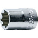 【SALE価格】Ko-ken 2重4角ソケット 差込角9.5mm 対辺10mm ( 3415M-10 ) (株)山下工業研究所