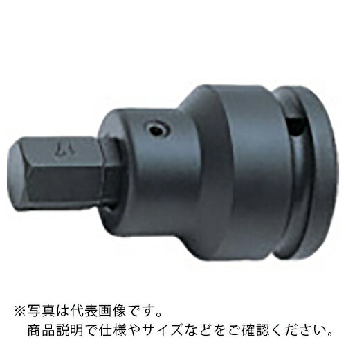 Ko-ken インパクトビットソケット 差込角19mm 対辺19mm ( 16106.16-19 ) (株)山下工業研究所