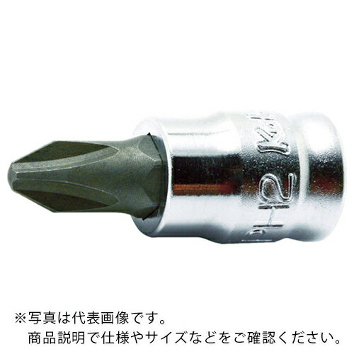 Ko-ken Z-EAL プラスビットソケット差込角6.35mm サイズNO.1 ( 2000Z.28-1 ) (株)山下工業研究所