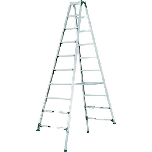 アルインコ 伸縮脚付き専用脚立(踏ざん幅60mm・各脚441mm伸縮) 天板高さ2.47~2.91m ( PRT270FX ) アル..