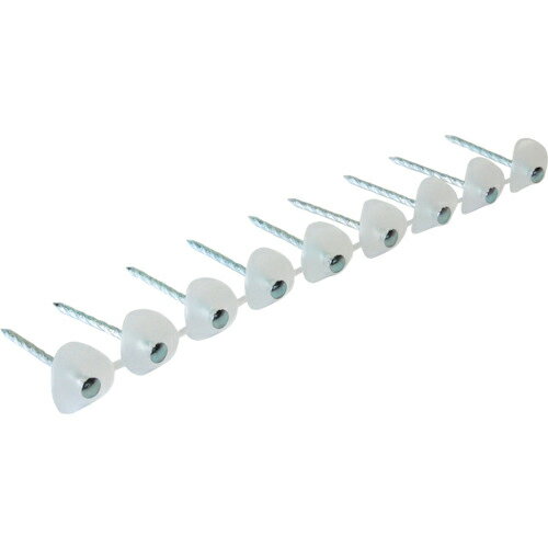 【SALE価格】DAIDOHANT HP ポリ連結傘釘 白 2.1×38 4連(36本)入 ( 10185004 ) (株)ダイドーハント