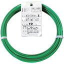 DAIDOHANT カラーワイヤー 緑 #10(3.2mm)x10m ( 10155856 ) (株)ダイドーハント