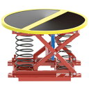 【SALE価格】ダンディ スプリング式パレット回転台 パレットレベラー400kg 1108パイ ( PAL-360 400KG ) 花岡車輛(株)