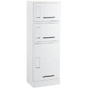 河村電器 宅配ボックス RUSUPO ホワイト 1300×450×310 3段タイプ ( KD3-31CW ) 河村電器販売(株) 【メーカー取寄】