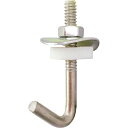 DAIDОHANT ステンレス フックボルトセット 3/16×75 (100個入) ( 00037326 ) (株)ダイドーハント 【メーカー取寄】