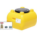 SUIKO ホームローリータンク100 レモン ドレンバルブセット(40A)付 ( HLT-100+VALVE-SET40A ) スイコー(株) 【メーカー取寄...