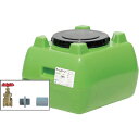 SUIKO ホームローリータンク100 緑 ドレンバルブセット(40A)付 ( HLT-100(GN)+VALVE-SET40A ) スイコー(株) 【メーカー取寄】