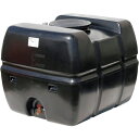 SUIKO スーパーローリータンク 1200L 黒 直付けスリースバルブ50A付 ( SLT-1200 BK+SV50A ) スイコー(株) 【メーカー取寄】