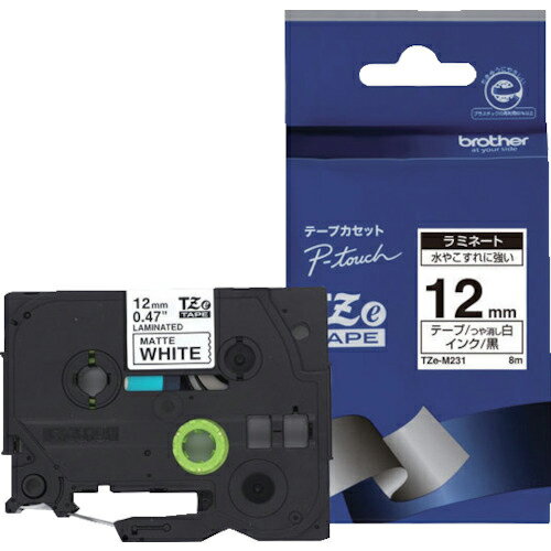 brother Tzeơ ʸ/(Ĥä)/12mm ( TZE-M231 ) ֥饶()