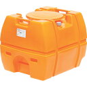SUIKO スーパーローリータンク 400L オレンジ ( SLT-400 ) スイコー(株)
